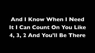 Count On Me - Bruno Mars Lyrics