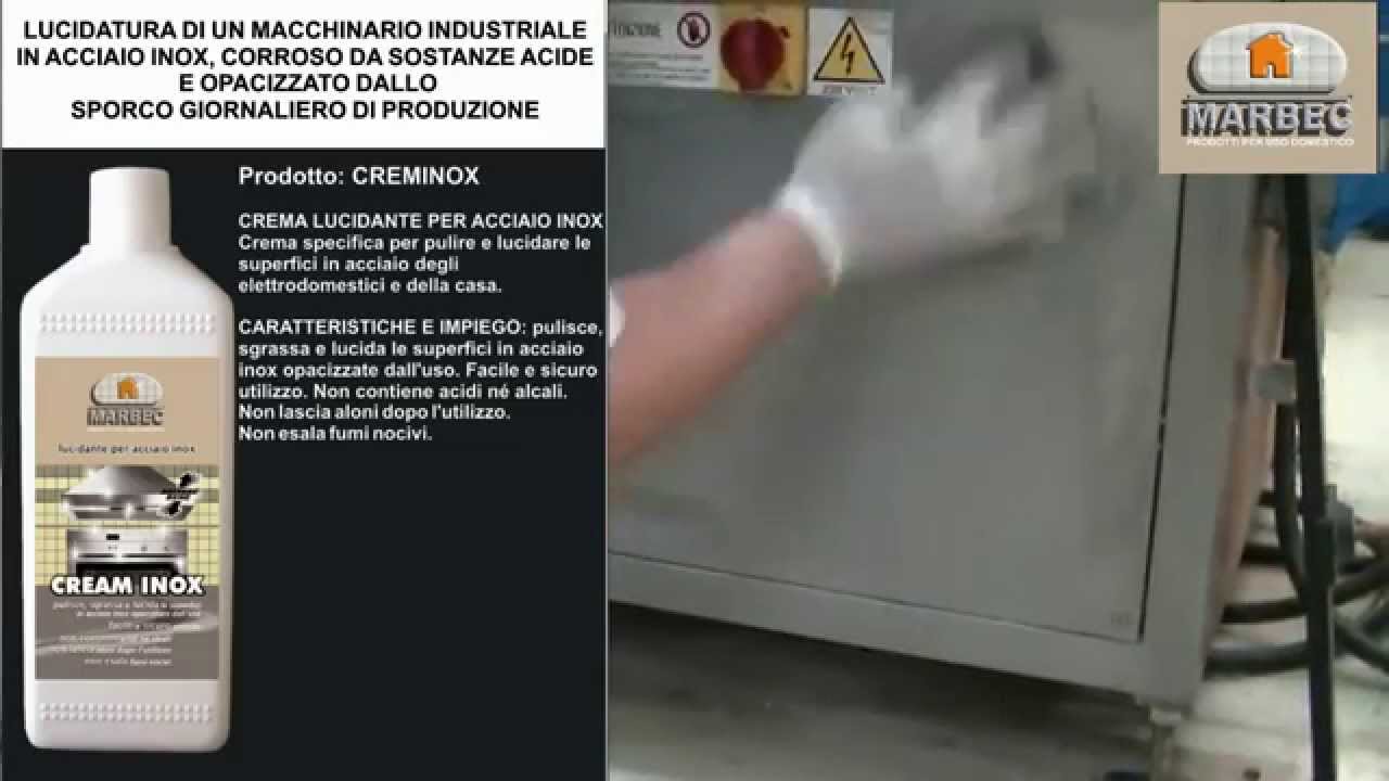 Come lucidare le superfici in acciaio inox opache o rovinate - YouTube Come lucidare le superfici in acciaio inox opache o rovinate - YouTube