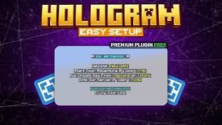 🔥 Ultimate Hologram Tutorial in 3 Minutes! | How to add Holograms in Minecraft | Fancy Hologram 🔥 Ultimate Hologram Tutorial in 3 Minutes! | How to add Holograms in Minecraft | Fancy Hologram