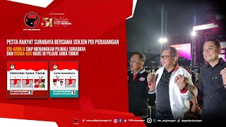 Download lagu Pesta Rakyat di Surabaya Bersama Sekjen PDI Perjuangan, ErJi Siap Menangkan Risma-Gus Hans
