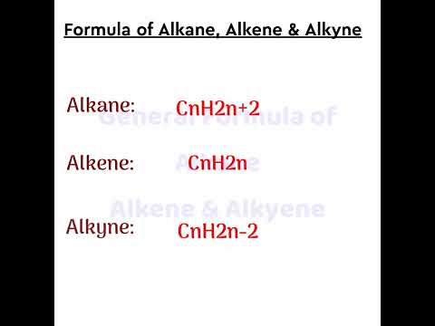 Wideo: Formuła acyklicznego alkanu?