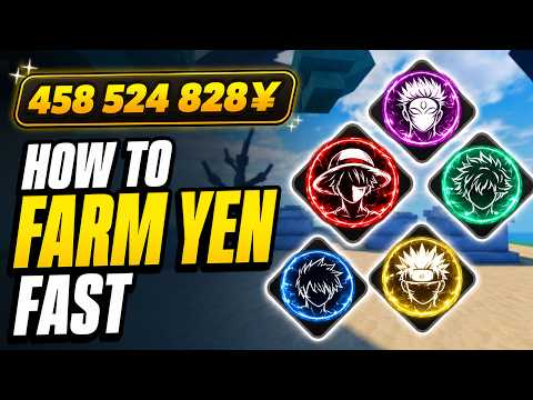 How to FARM YEN FAST in ANIME ABILITY ARENA Roblox