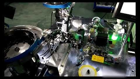 Automatic EE core assembly, taping & testing machine WM-1948CATS