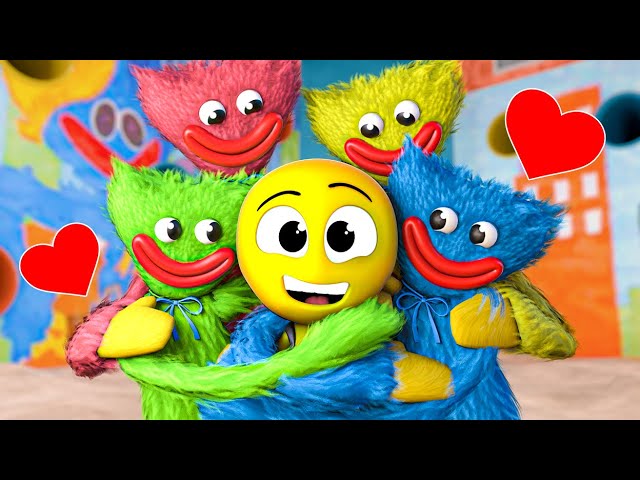 WACK A HUGGY BEST FRIENDS!? Poppy Playtime Animation class=