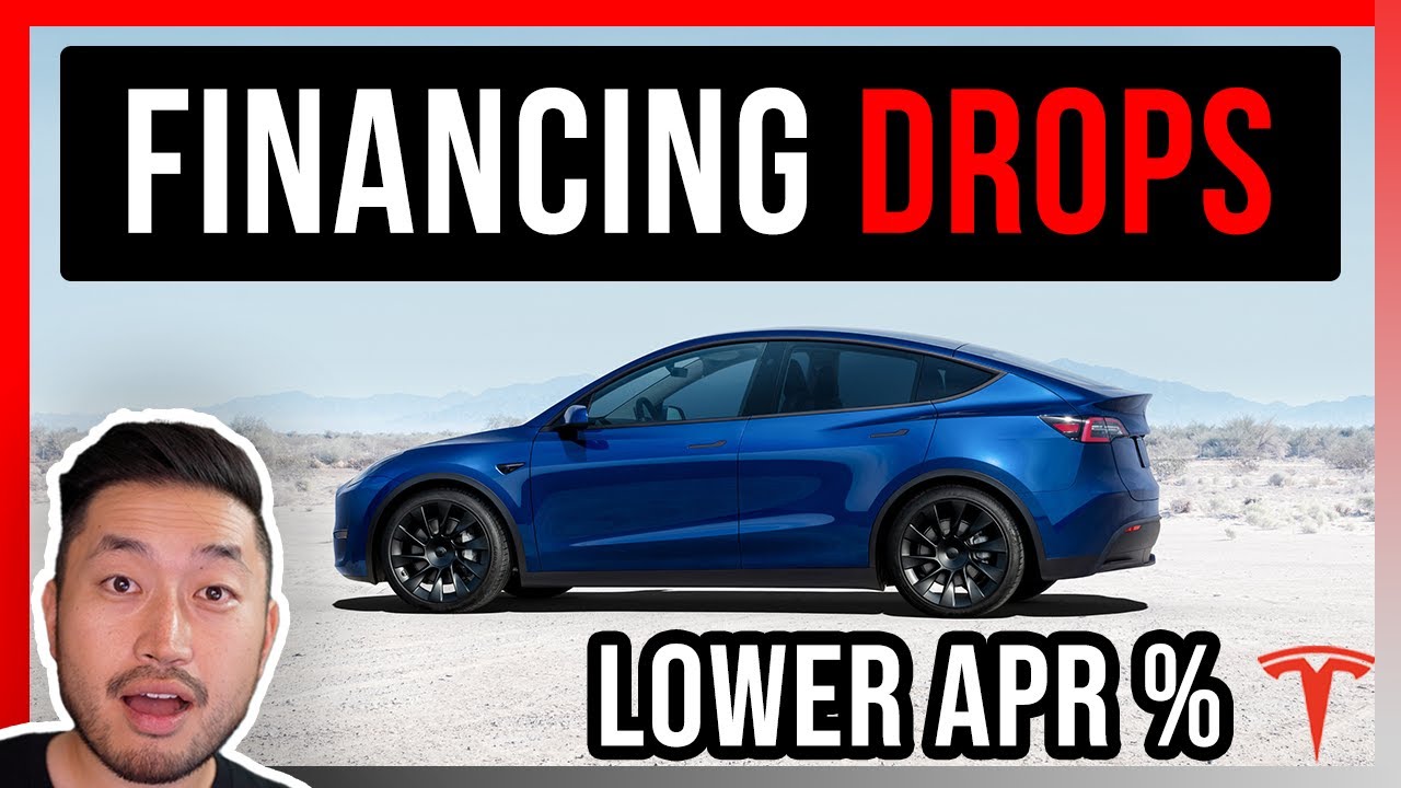 TESLA DROPS FINANCING RATE % - YouTube