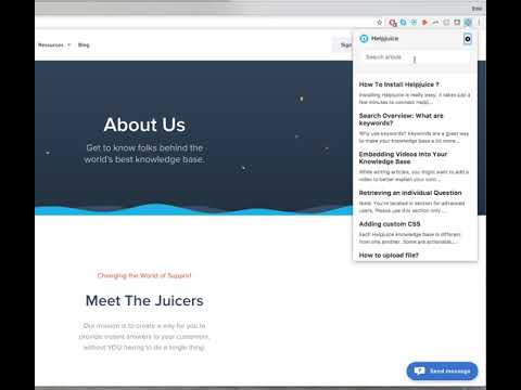 Helpjuice Chrome Extension 🔥