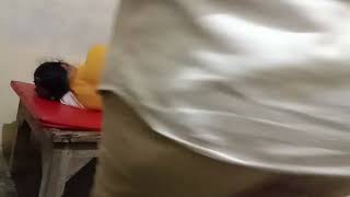 Young Girl Painful Injection ल Aunty