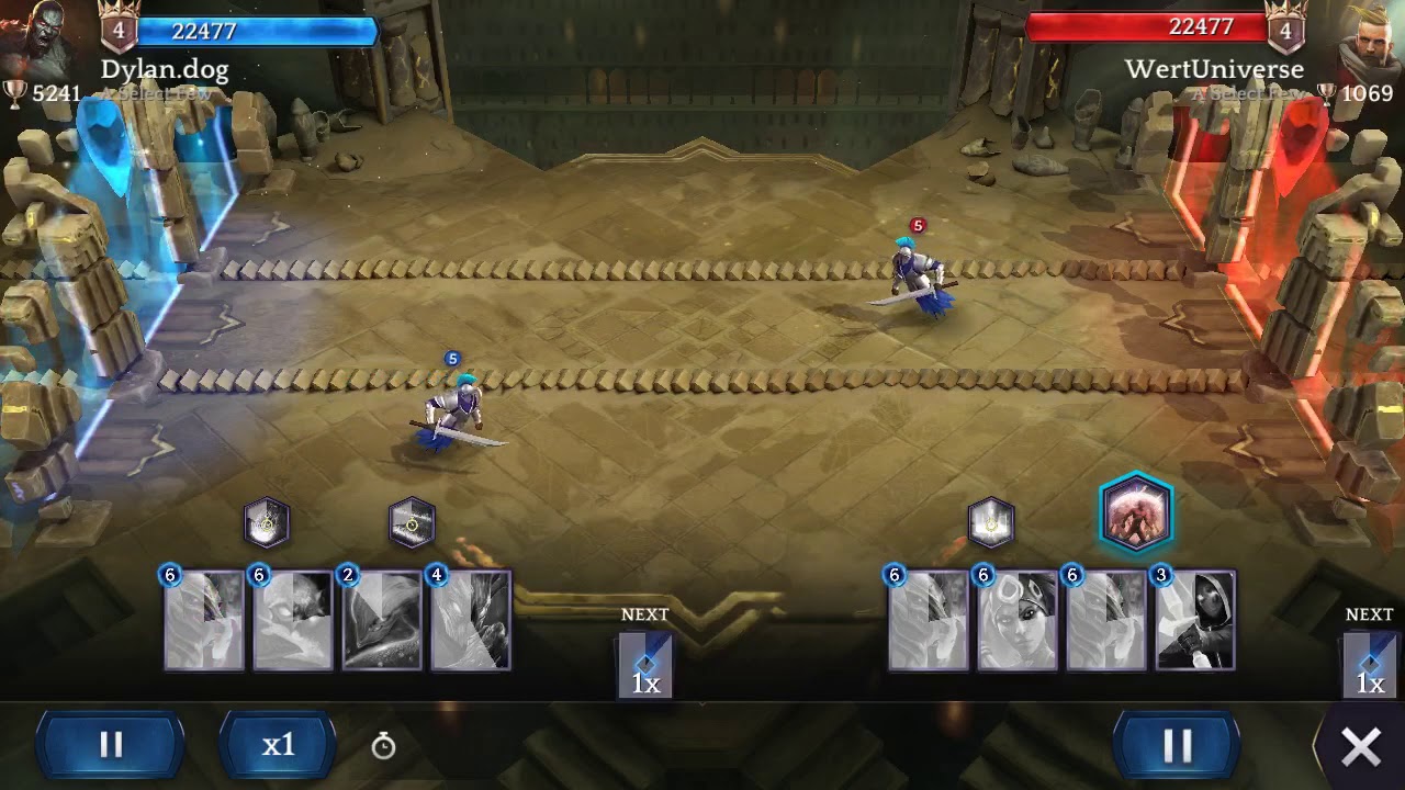 Heroic: Dylan.dog[A Select Few] vs WertUniverse[A Select Few] Great tactic