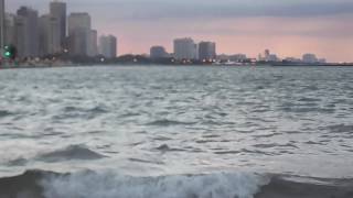 Ohio Street Beach (Chicago) dusk