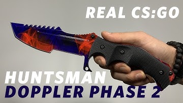 REAL CS:GO KNIVES - Huntsman - Doppler Phase 2 - KNIFY