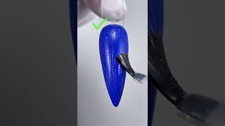 how to do the water drop effect, using the poke tok art gel #nails #nailart #nailtips #nailinspo