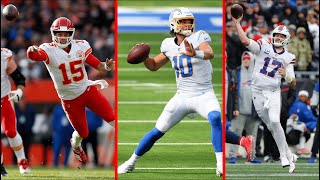 Whose Arm is Strongest? Patrick Mahomes | Josh Allen | Justin Herbert