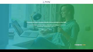 Purity - Premium Moodle Theme lms school
