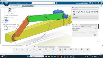 Video 7 Motion Design Slider Crank Kinematics 3DEXPERIENCE Nader G Zamani