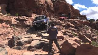 Dan T. driving down Cliffhanger - EJS 2016 - Moab, Utah