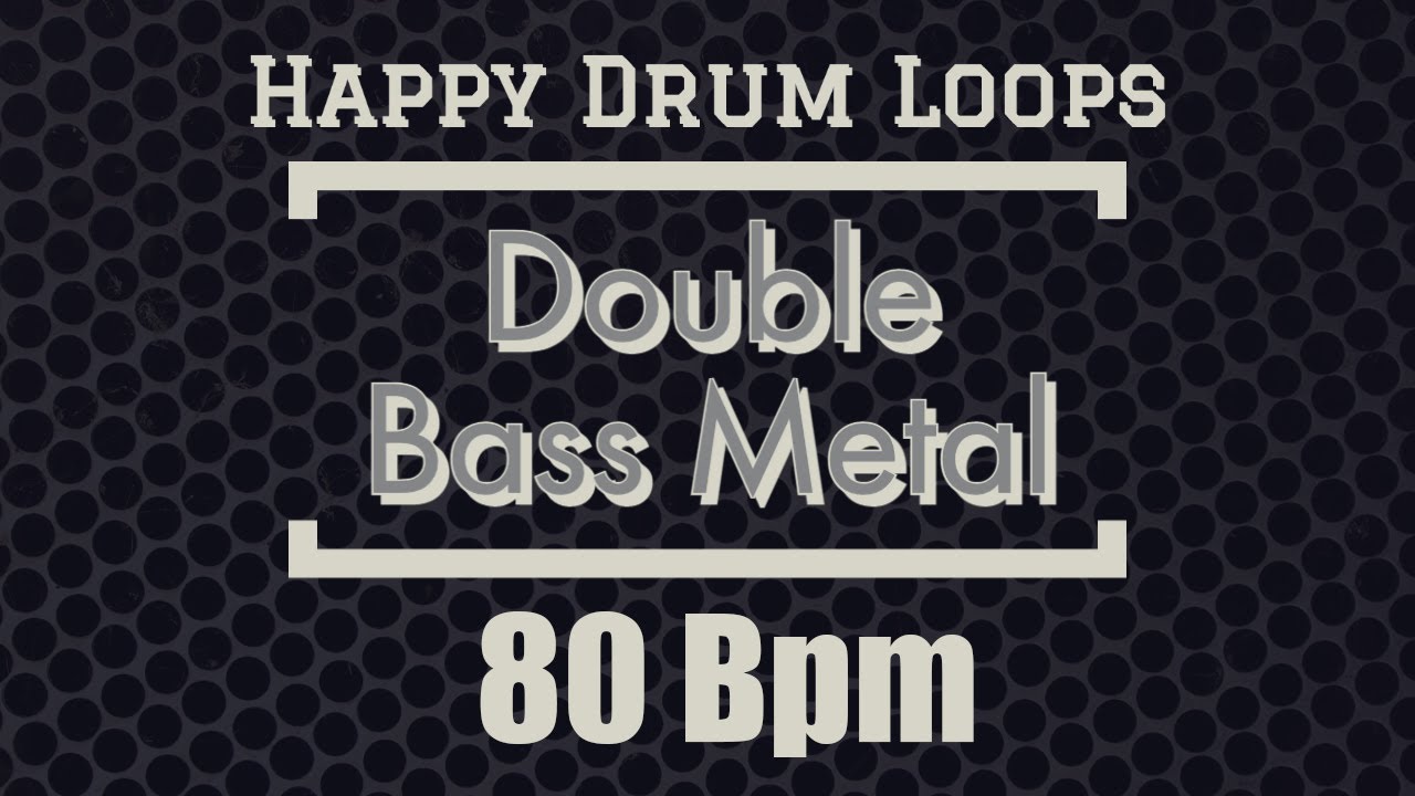 Double Bass Drum Loop #80 bpm