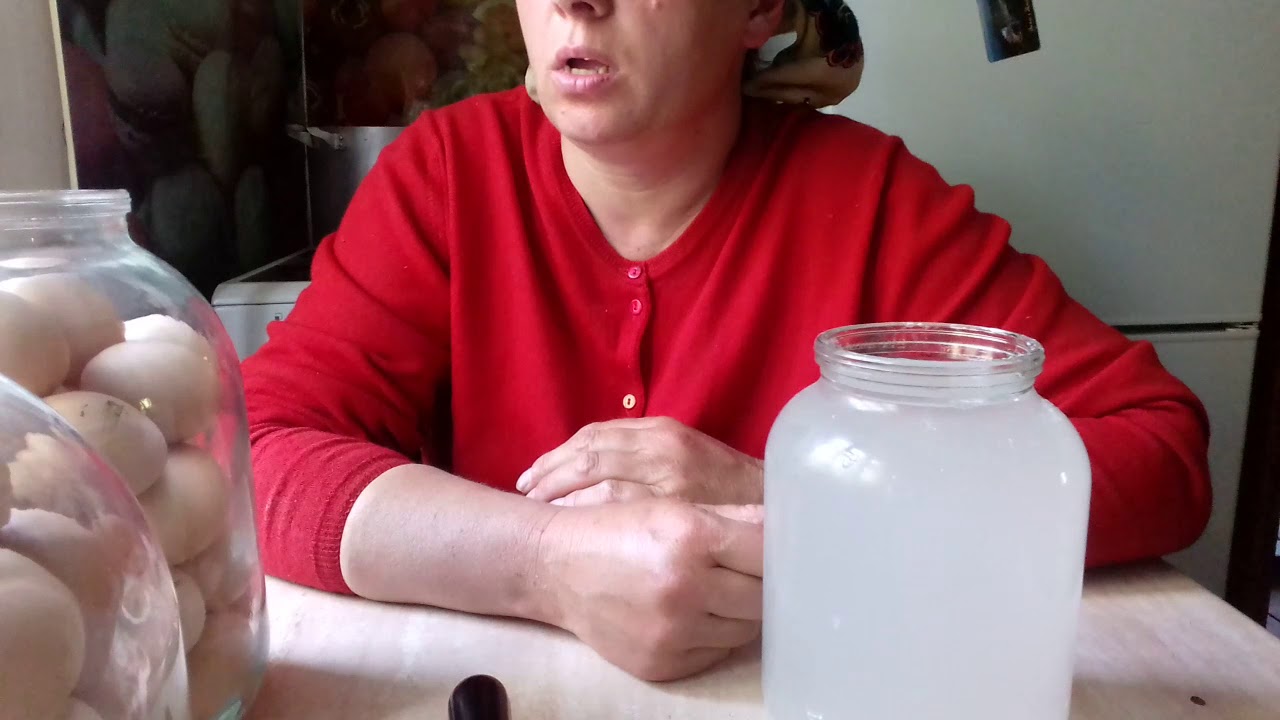 Як я закриваю яйця на зиму в банках ...