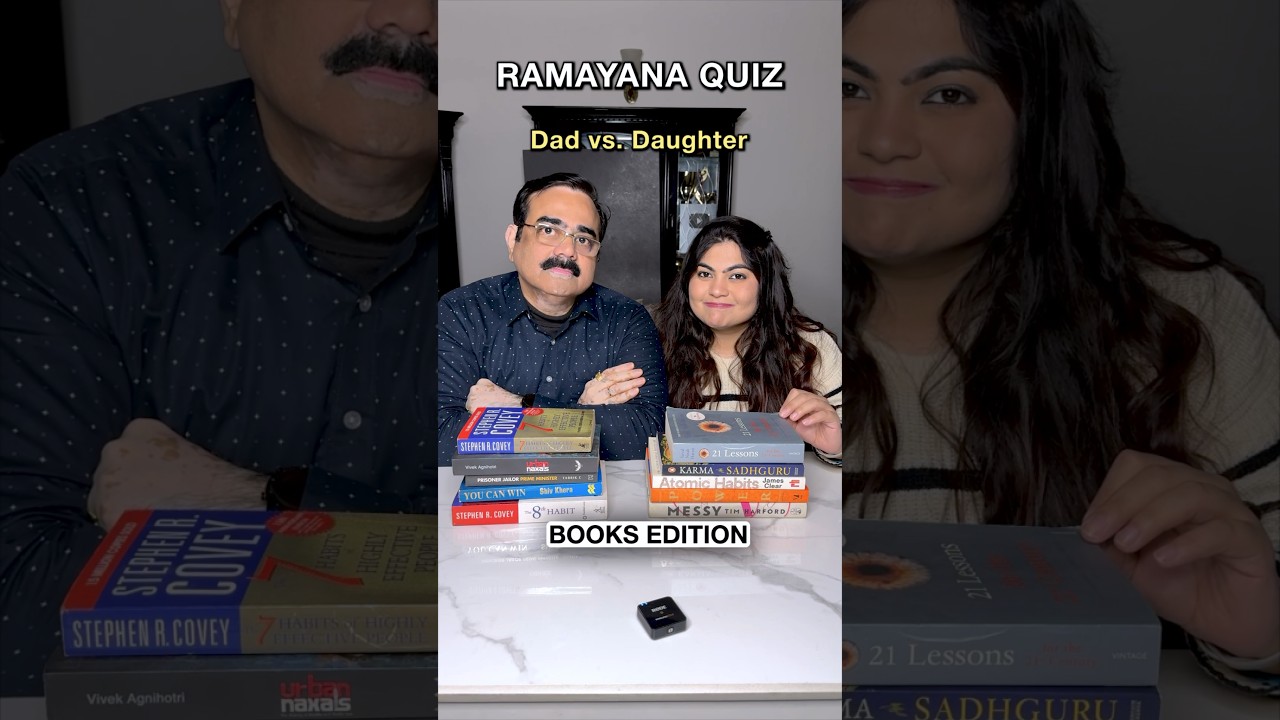 Gen X vs. Gen Z: Ramayana Quiz! Dad vs. Daughter Books Edition! 