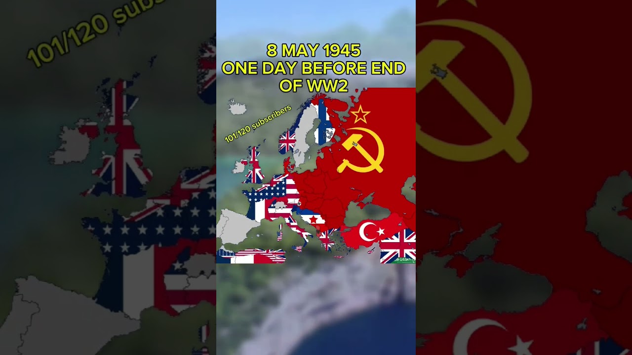 8 MAY 1945 ONE DAY BEFORE END OF WW2 