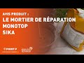 Mortier de rparation sika monotop  lavis dun artisan pointp