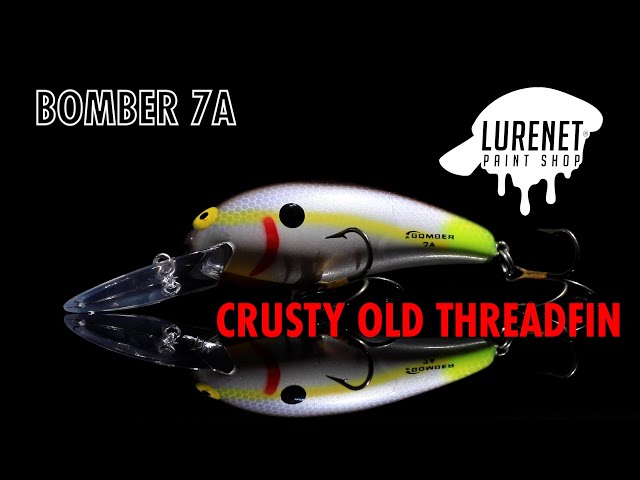 Bomber Model 7A Crusty Old Threadfin - Lurenet Paint Shop (Custom Painted  Lures) 