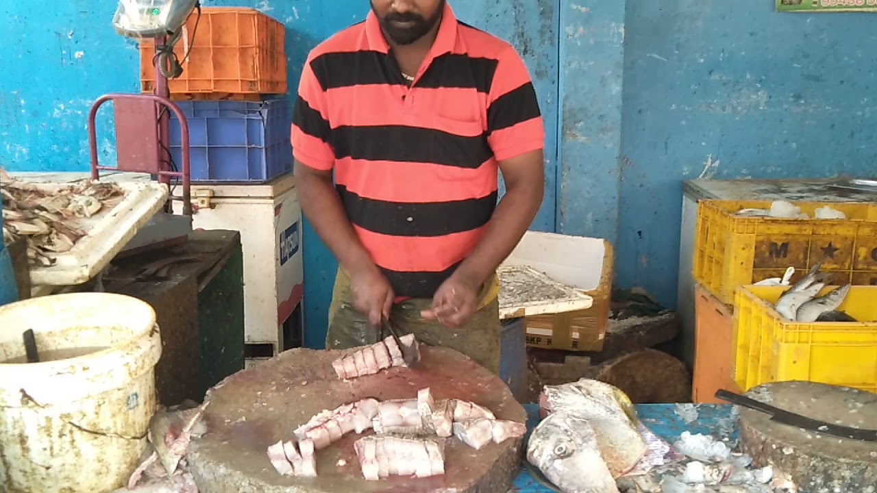 Trichy puthur fish market. YouTube