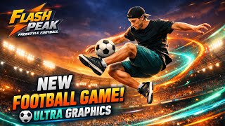 FLASH PEAK 4v4 Football Gameplay 🔥 Free Fire Characters | Indonesia Soft Launch screenshot 3