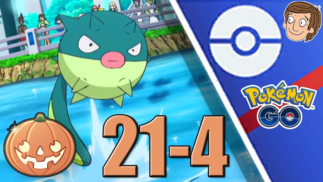 Qwilfish IS CLUTCH in the Halloween Cup (Great League) - Pokémon GO Battle League