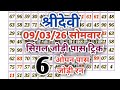 Sridevi matka trick, सोमवार श्रीदेवी मटका, sridevi matka tips and tricks, sridevi jodi ।।