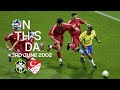 ON THIS DAY 3RD JUNE 2002 BRAZIL 2 1 TURKEY AT MUNSU CUP STADIUM