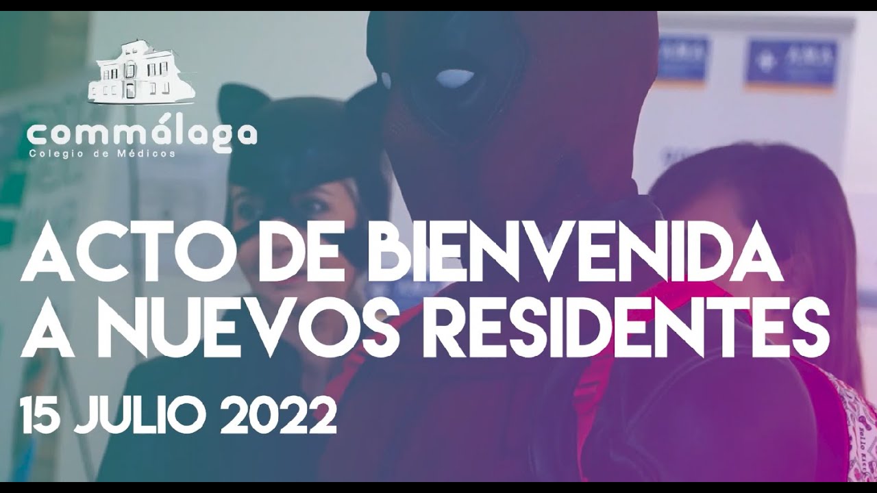Acto de Bienvenida a Nuevos Residentes 2022 - YouTube