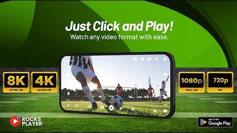 Enjoy Content in Any Format with Rocks Video Player | Crystal Clear Quality | HD Video Player