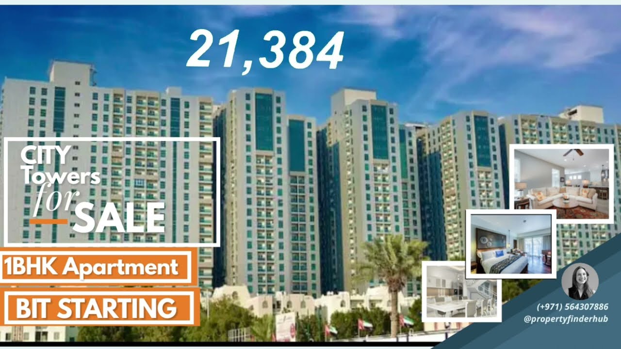 City Towers Ajman 1 Bedroom Apartment For Sale I Flat for Sale in Ajman