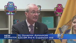 Gov. Murphy Announces New Pre-K Funding