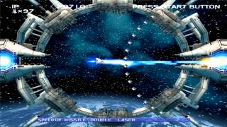 Gradius V - 1st Boss loop 10 1st attempt