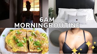 MORNING ROUTINE - shower, healthy recipes, knotless braiding, &amp; more