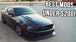 The Best CHEAP Mods for 1114 Mustangs!