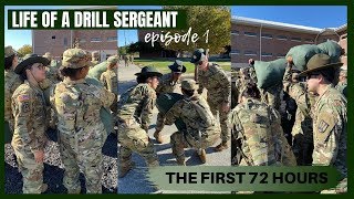 LIFE OF A DRILL SERGEANT (BCT) | SHARK ATTACK & THE FIRST 72 HOURS  ARMY VLOG