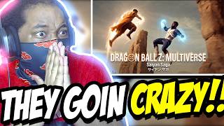 Dragon Ball Z: Multiverse | Saiyan Saga | Live Action Movie! REACTION (J2-industries)