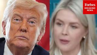 Leavitt: Trump Had A 'Good Feeling' Iran Was Going To Strike US Assets In Region Prior To Strike