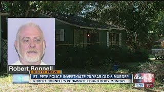 St. Pete Police investigate 76-year-old man's murder