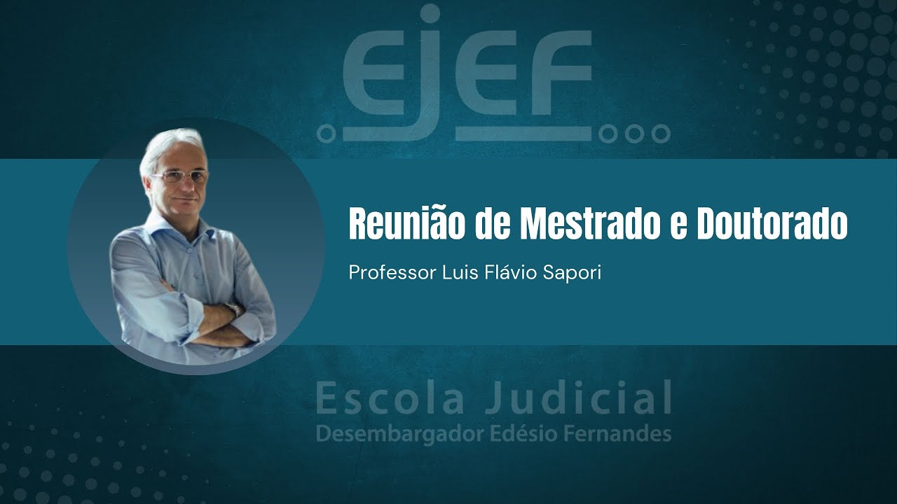 Plantão Metodológico - Mestrado e Doutorado - EJEF-PUC Minas