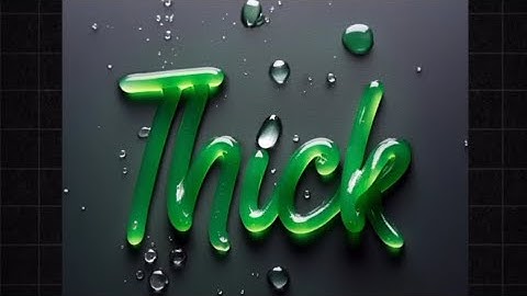 Drip & Ooze Mastering Slimy Text Effects in Adobe Photoshop & Firefly Slick & Slimy Creating Gooey