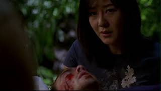 LOST Jack and Sun ask Boone his blood type Season 1 Episode 20