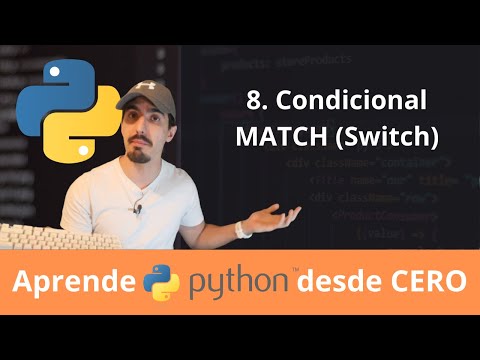 Python from SCRATCH #8: SWITCH (MATCH) Conditional in PYTHON