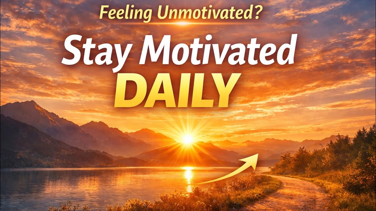 Stay Motivated Every Day | Powerful Motivation Affirmations - YouTube