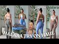 NEW HALARA BUTT LIFTING TUMMY CONTROL LEGGINGS TRY ON HAUL UltraSculpt Fabric Review 