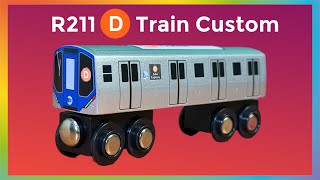 Munipals MTA R211 D Train Custom Showcase - Subway Mini Clip