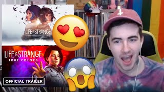 LIFE IS STRANGE: TRUE COLORS REACTION! (LIFE IS STRANGE 3!?! REVEAL/REACTION) - Square Enix 2021