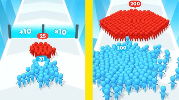 Count Masters - All Levels Gameplay Walkthrough iOS, Android (Levels 21-26) || B8 Gamer